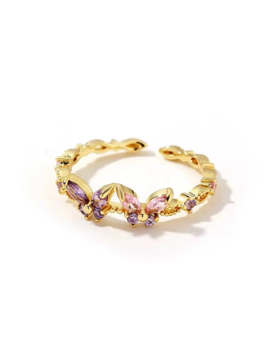 BLOSSOM BUTTERFLY RING