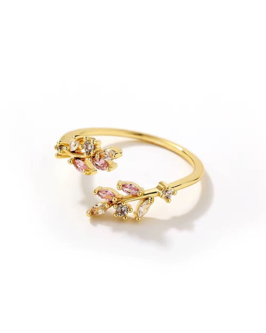 BLOSSOM LEAF RING