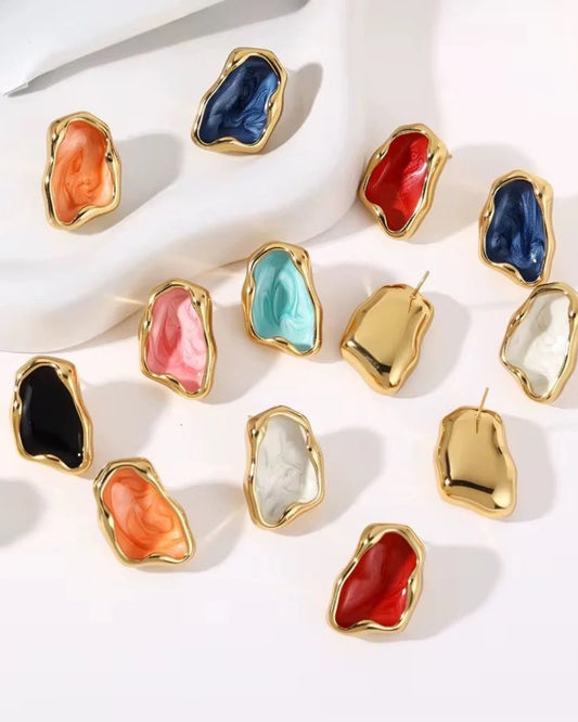 PINK EVE STUDS