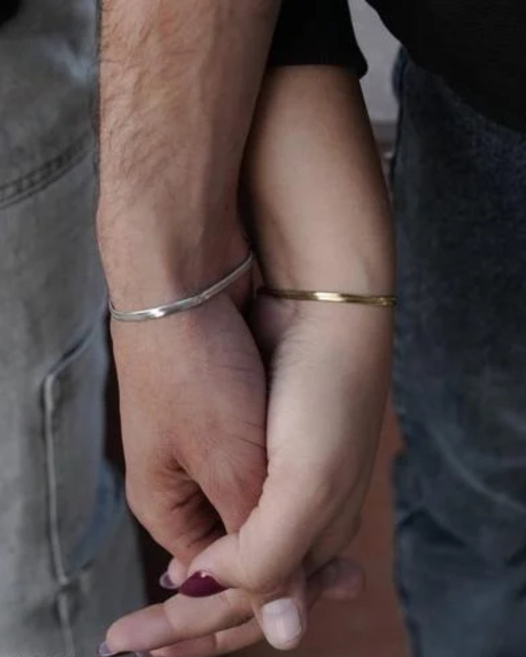SNAKE CHAIN COUPLE BRACELET