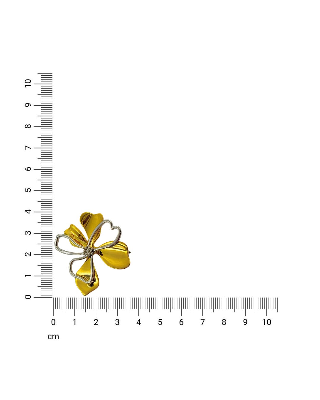 DUAL FLOWER EARRINGS