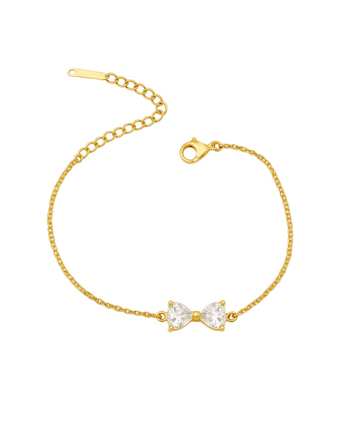 CRYSTAL BOW BRACELET