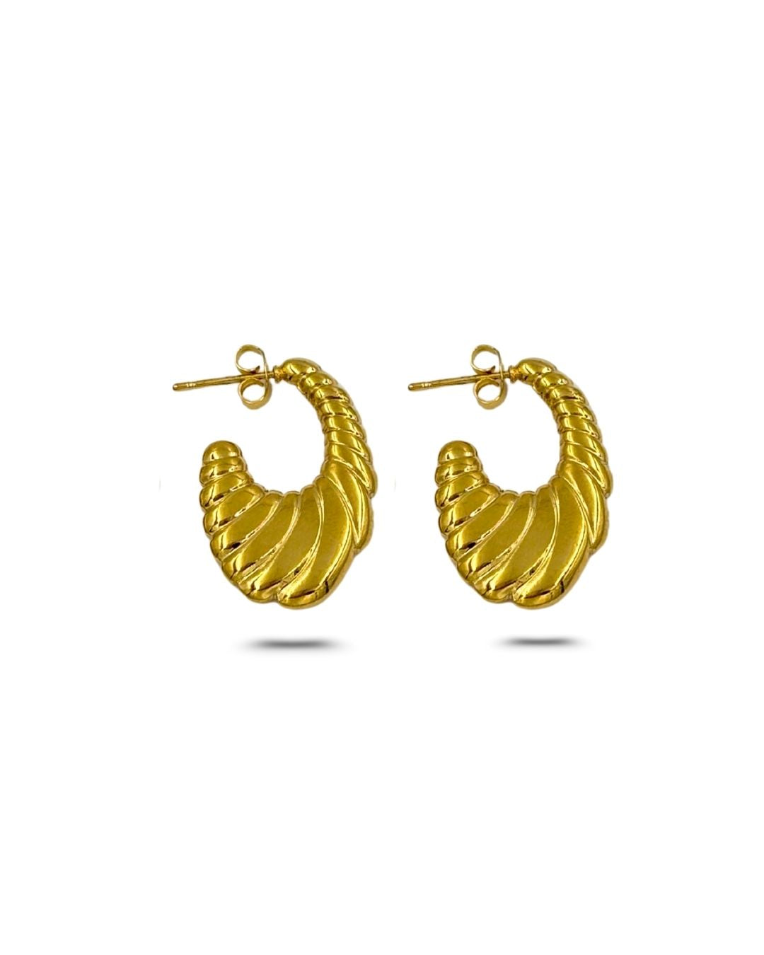 CURVE STUD EARRINGS