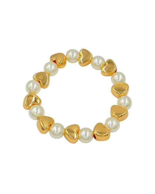 BEAD HEART BRACELET