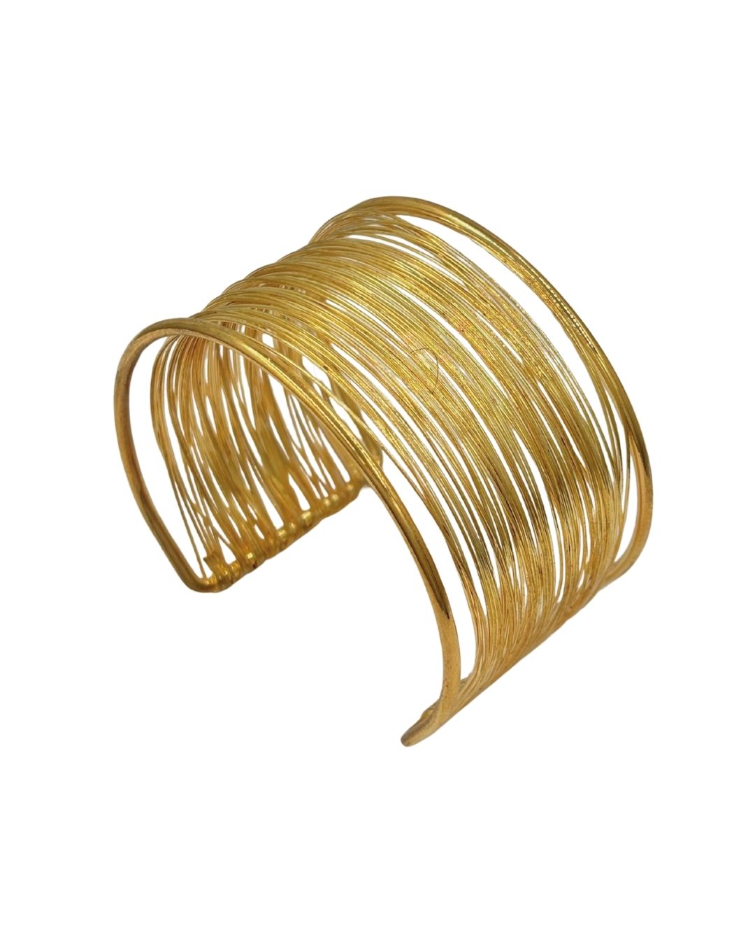 BRASS MULTIWIRE CUFF