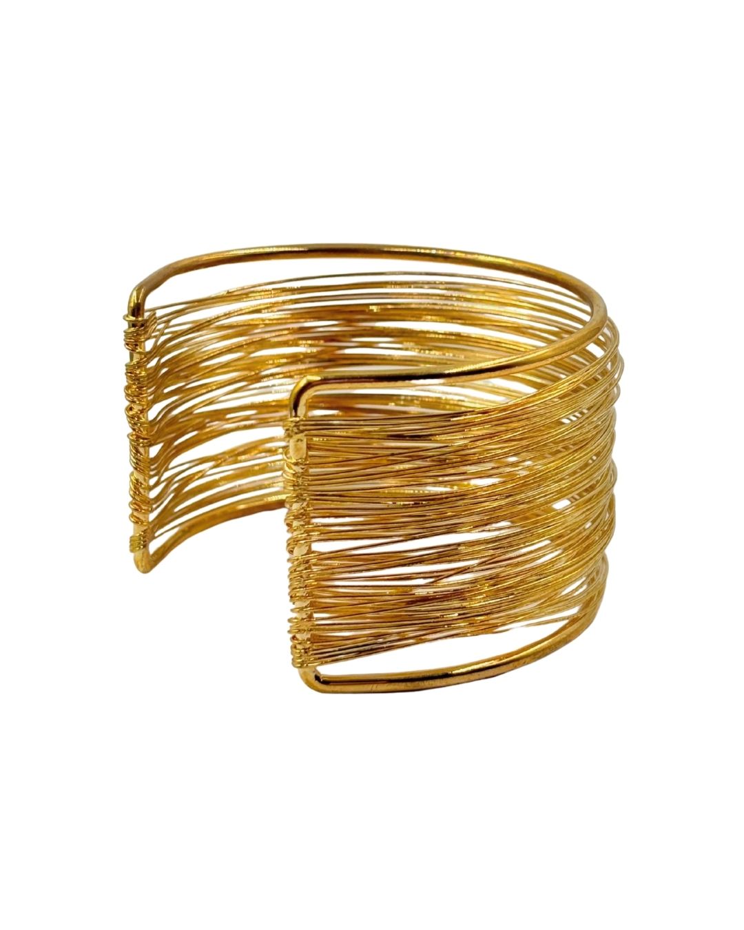 BRASS MULTIWIRE CUFF