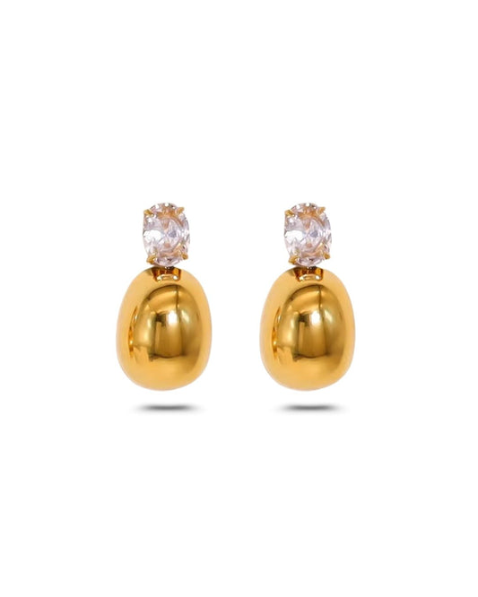 DANGLING CRYSTAL EARRINGS
